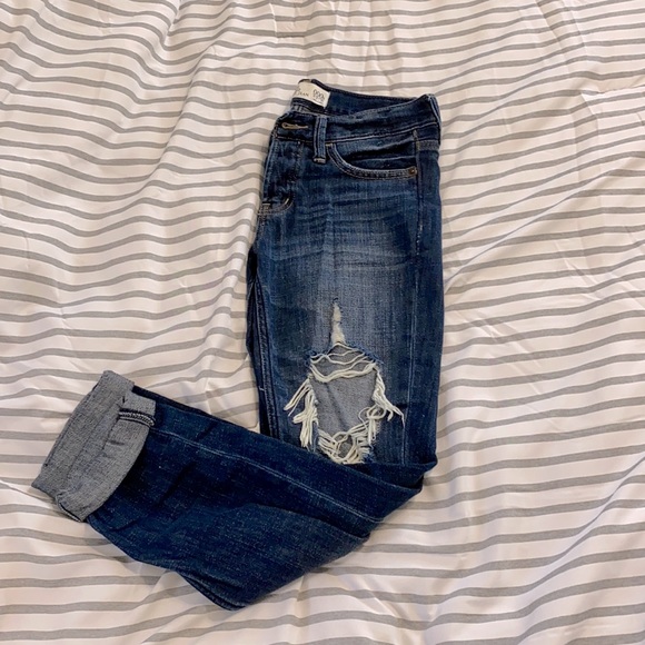 Abercrombie boyfriend straight jean - Picture 1 of 4